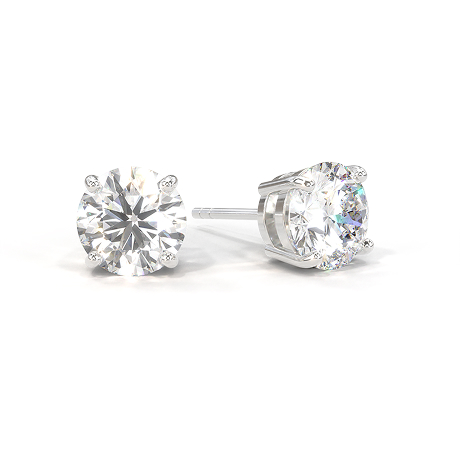 diamanten oorbellen